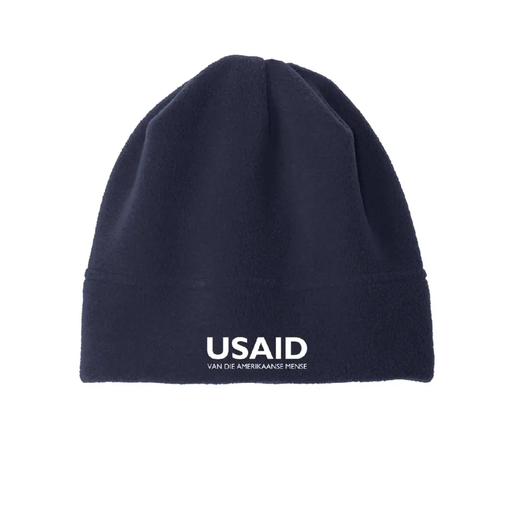 USAID Afrikaans - Embroidered Port Authority R-Tek Stretch Fleece Beanie