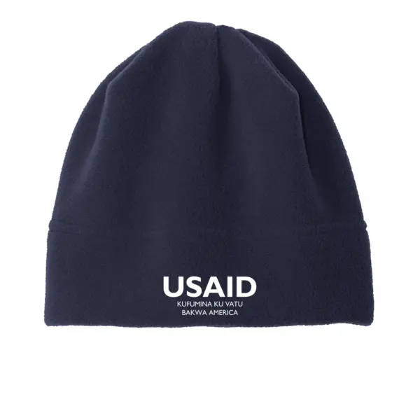 USAID Luvale - Embroidered Port Authority R-Tek Stretch Fleece Beanie