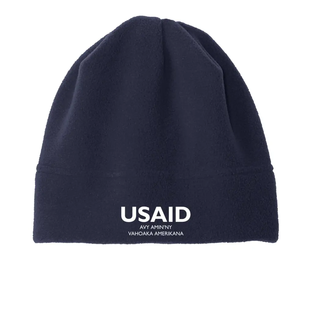 USAID Malagasy - Embroidered Port Authority R-Tek Stretch Fleece Beanie