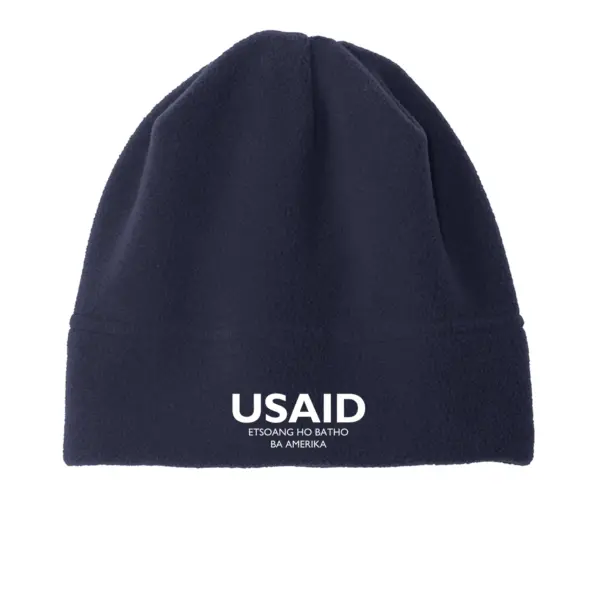 USAID Sesotho - Embroidered Port Authority R-Tek Stretch Fleece Beanie