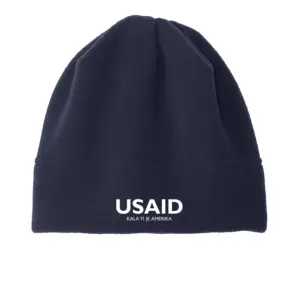 USAID Shilluk - Embroidered Port Authority R-Tek Stretch Fleece Beanie
