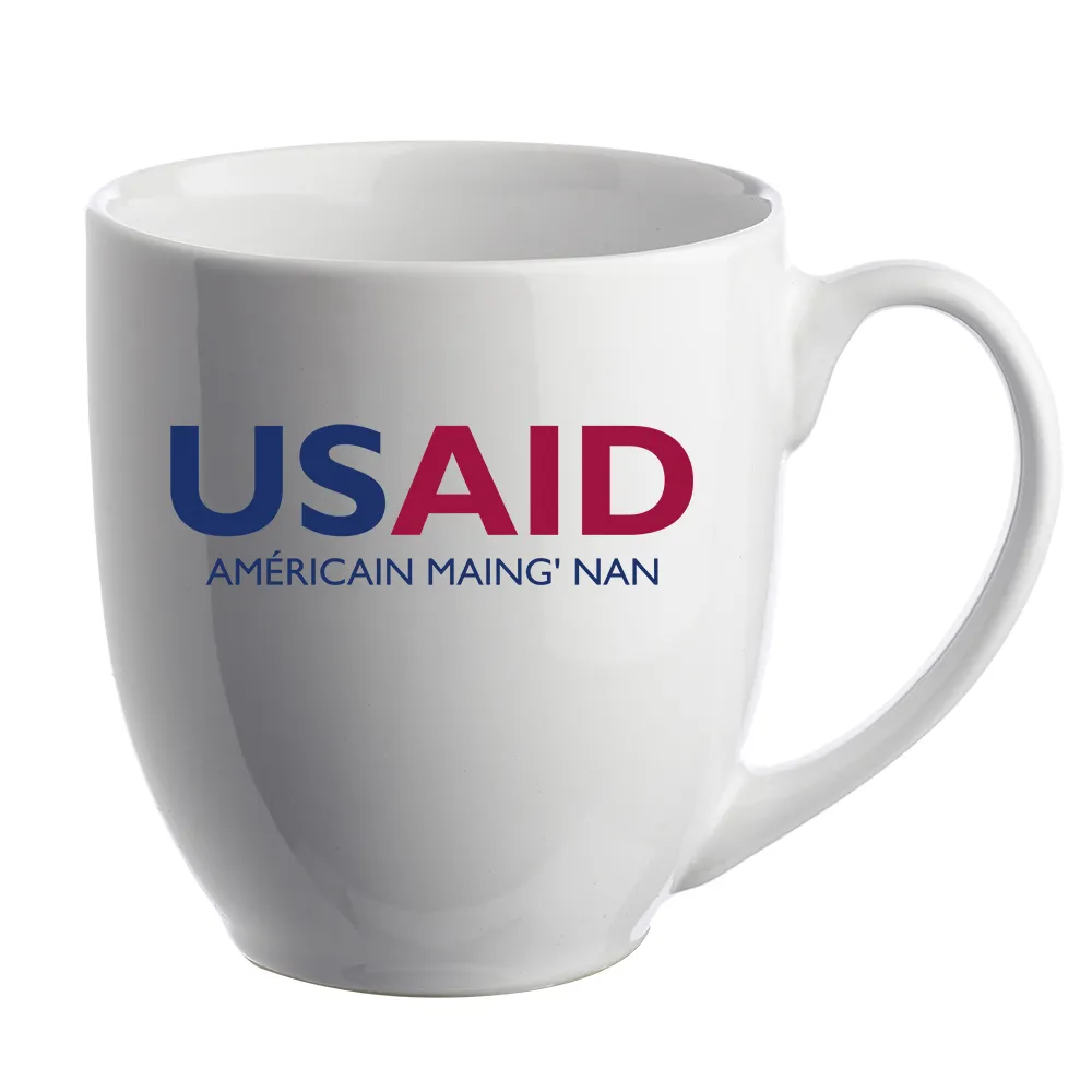 USAID Senufo - 16 Oz. Bistro Glossy Coffee Mug