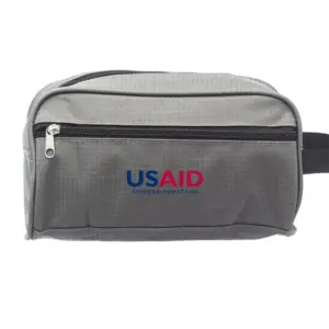 USAID Senufo - Travel Two Tone Toiletry Bags with Handle