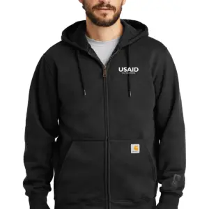 USAID Shilluk - Carhartt Rain Defender Paxton Heavyweight Hooded Zip-Front Sweatshirt
