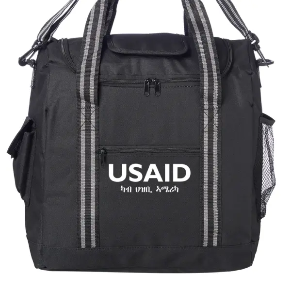 USAID Tigrinya - Flip Flap Insulated Cooler Lunch Bags