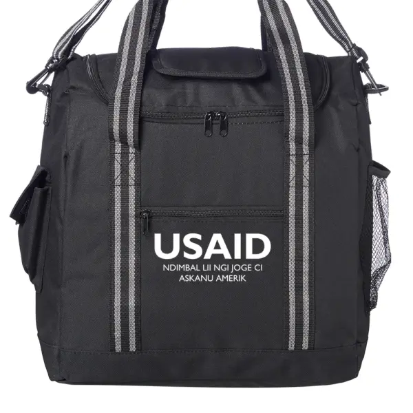 USAID Wolof - Flip Flap Insulated Cooler Lunch Bags