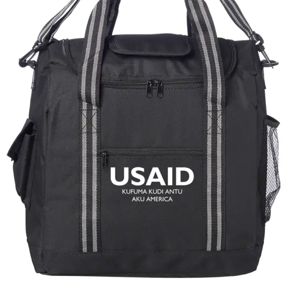 USAID Lunda - Flip Flap Insulated Cooler Lunch Bags
