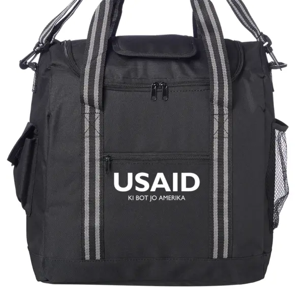 USAID Acholi - Flip Flap Insulated Cooler Lunch Bags