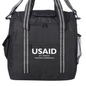 USAID Malagasy - Flip Flap Insulated Cooler Lunch Bags