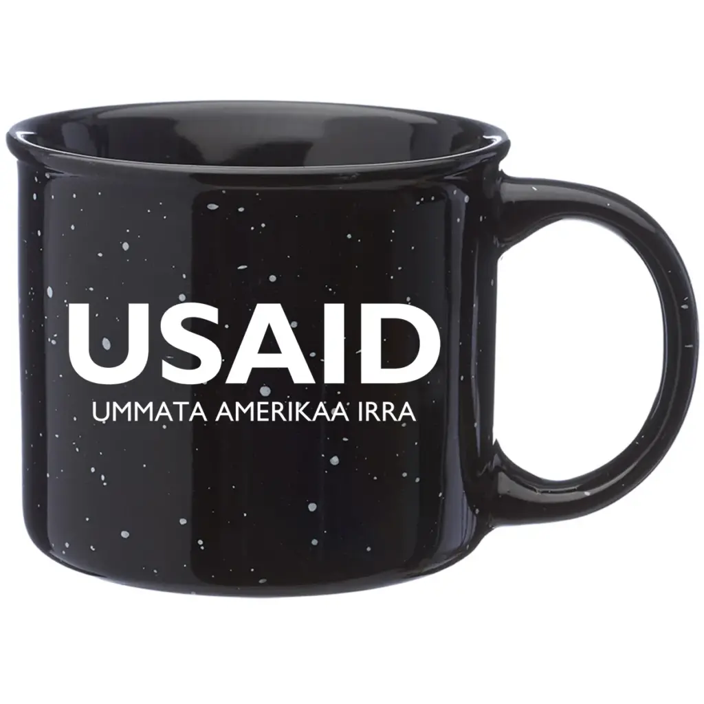 USAID Oromiffa - 13 Oz. Ceramic Campfire Coffee Mugs