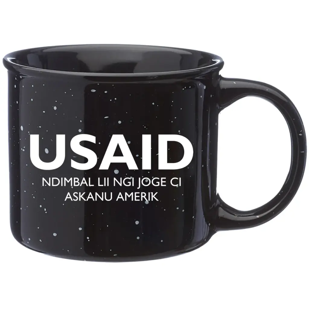 USAID Wolof - 13 Oz. Ceramic Campfire Coffee Mugs