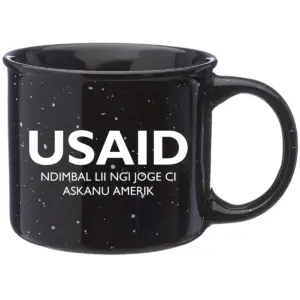 USAID Wolof - 13 Oz. Ceramic Campfire Coffee Mugs