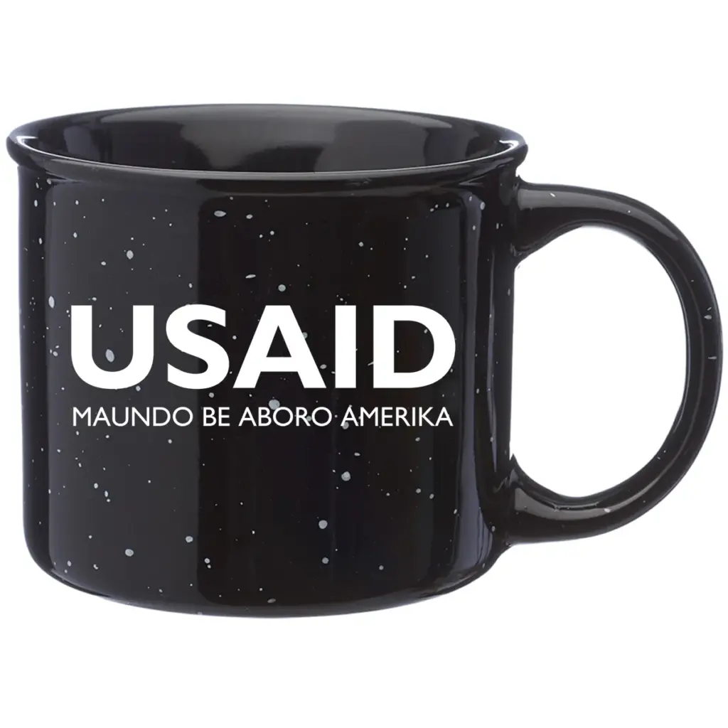 USAID Zande - 13 Oz. Ceramic Campfire Coffee Mugs