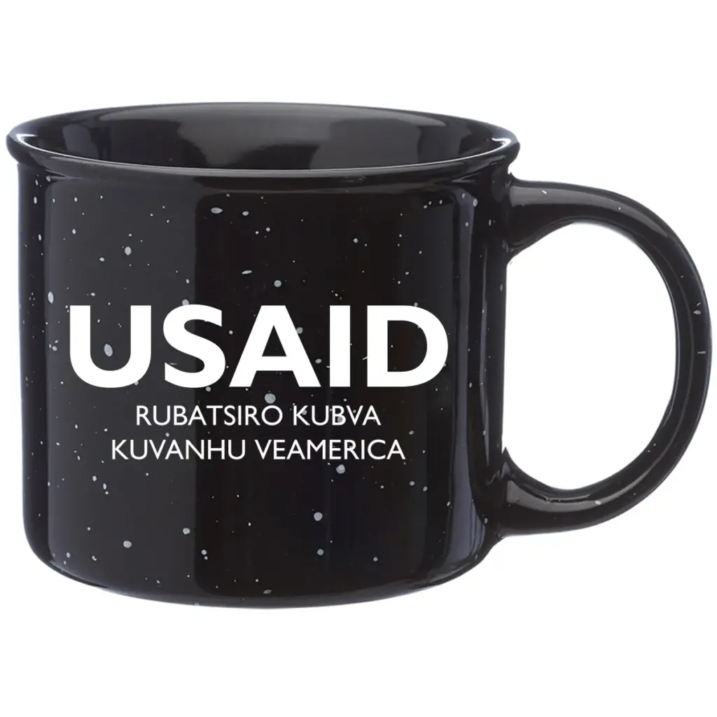 USAID Chishona - 13 Oz. Ceramic Campfire Coffee Mugs