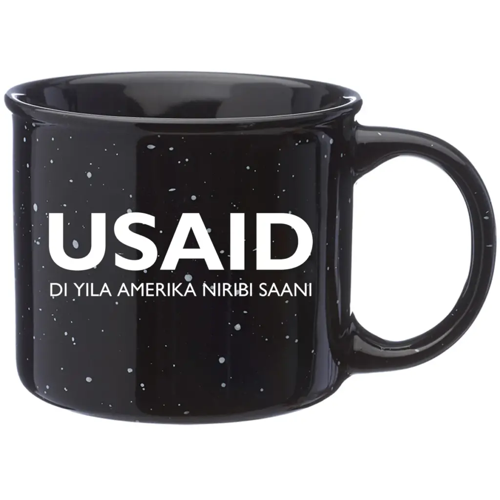 USAID Dagbani - 13 Oz. Ceramic Campfire Coffee Mugs