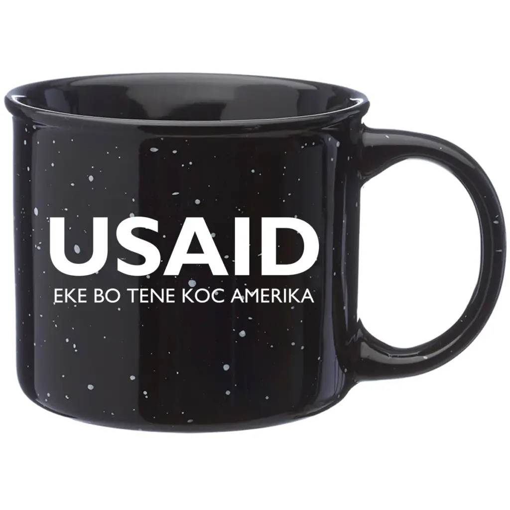 USAID Dinka - 13 Oz. Ceramic Campfire Coffee Mugs