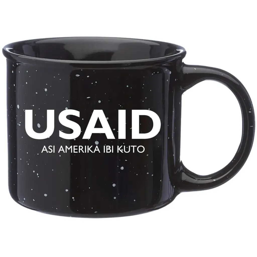 USAID Gonja - 13 Oz. Ceramic Campfire Coffee Mugs