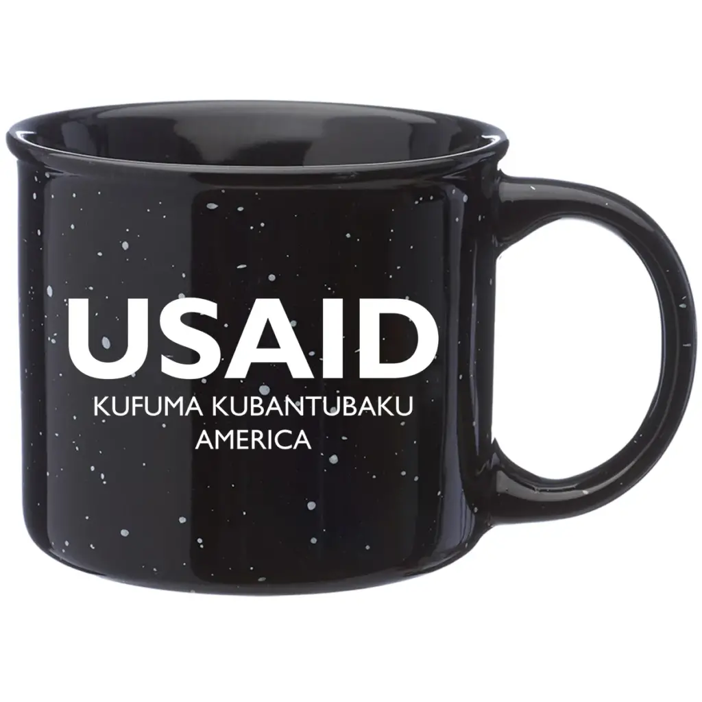 USAID Kaond - 13 Oz. Ceramic Campfire Coffee Mugs