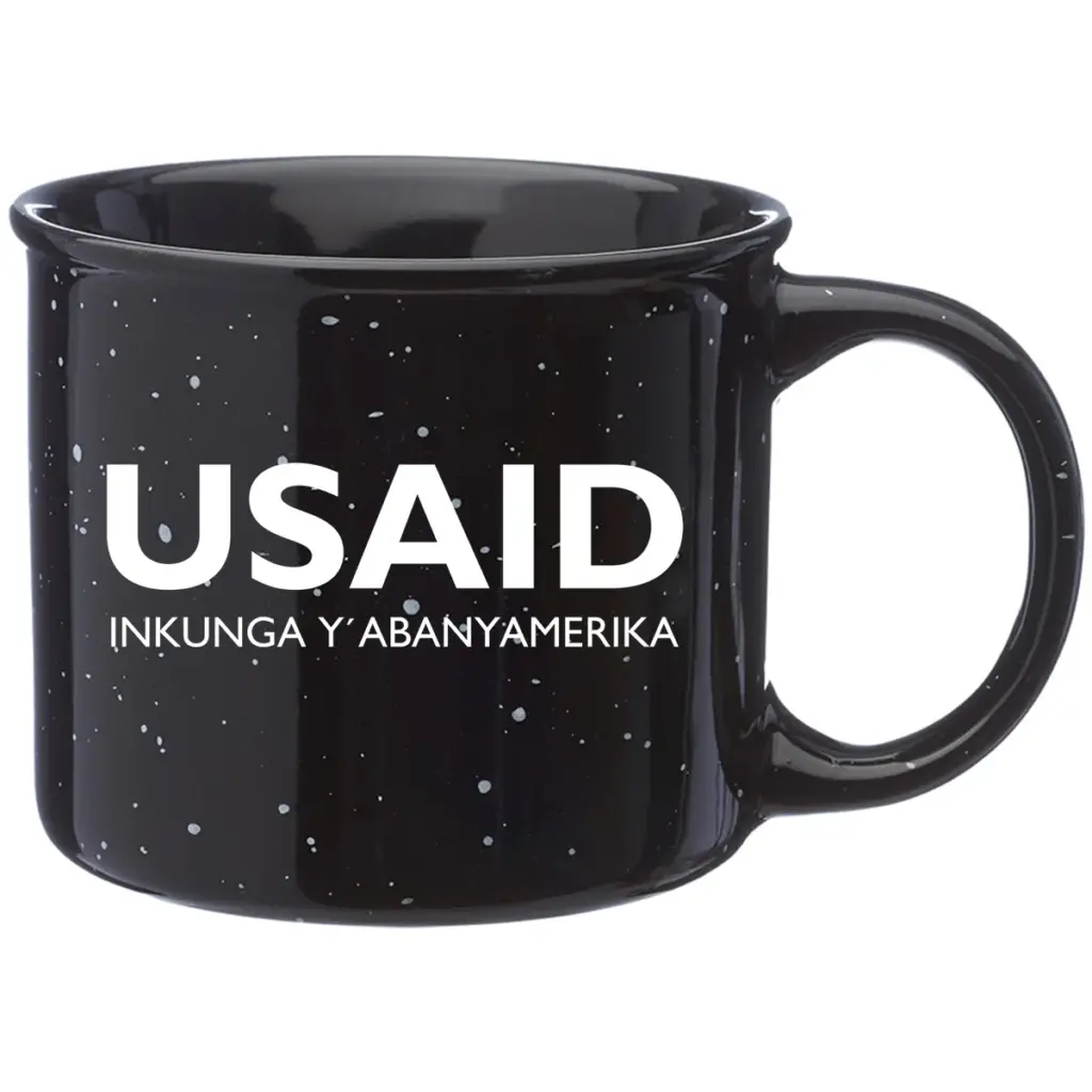 USAID Kinywarwanda - 13 Oz. Ceramic Campfire Coffee Mugs