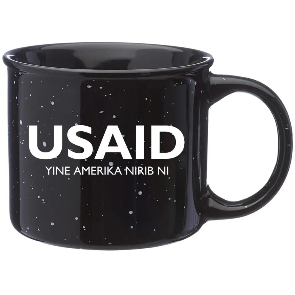 USAID Kusaal - 13 Oz. Ceramic Campfire Coffee Mugs