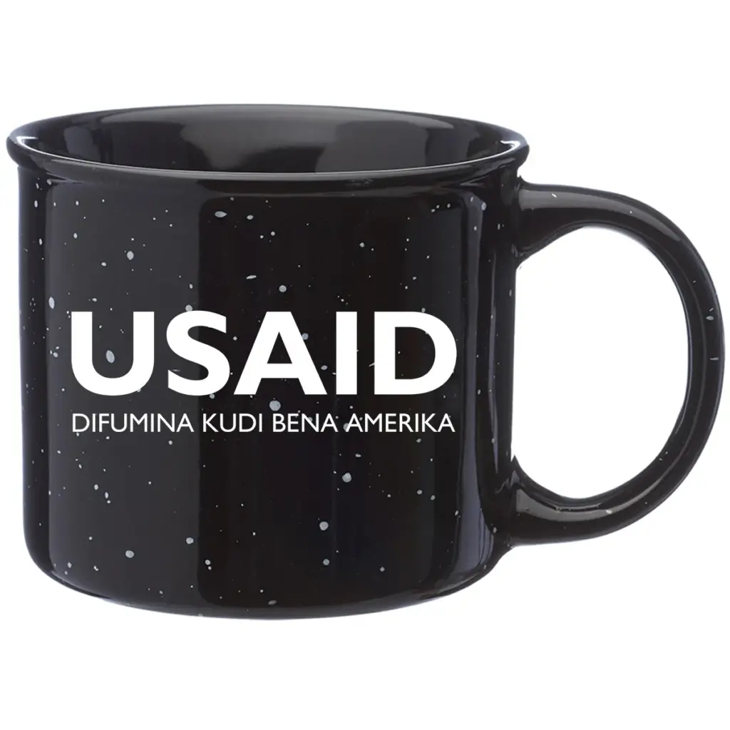 USAID Luba - 13 Oz. Ceramic Campfire Coffee Mugs