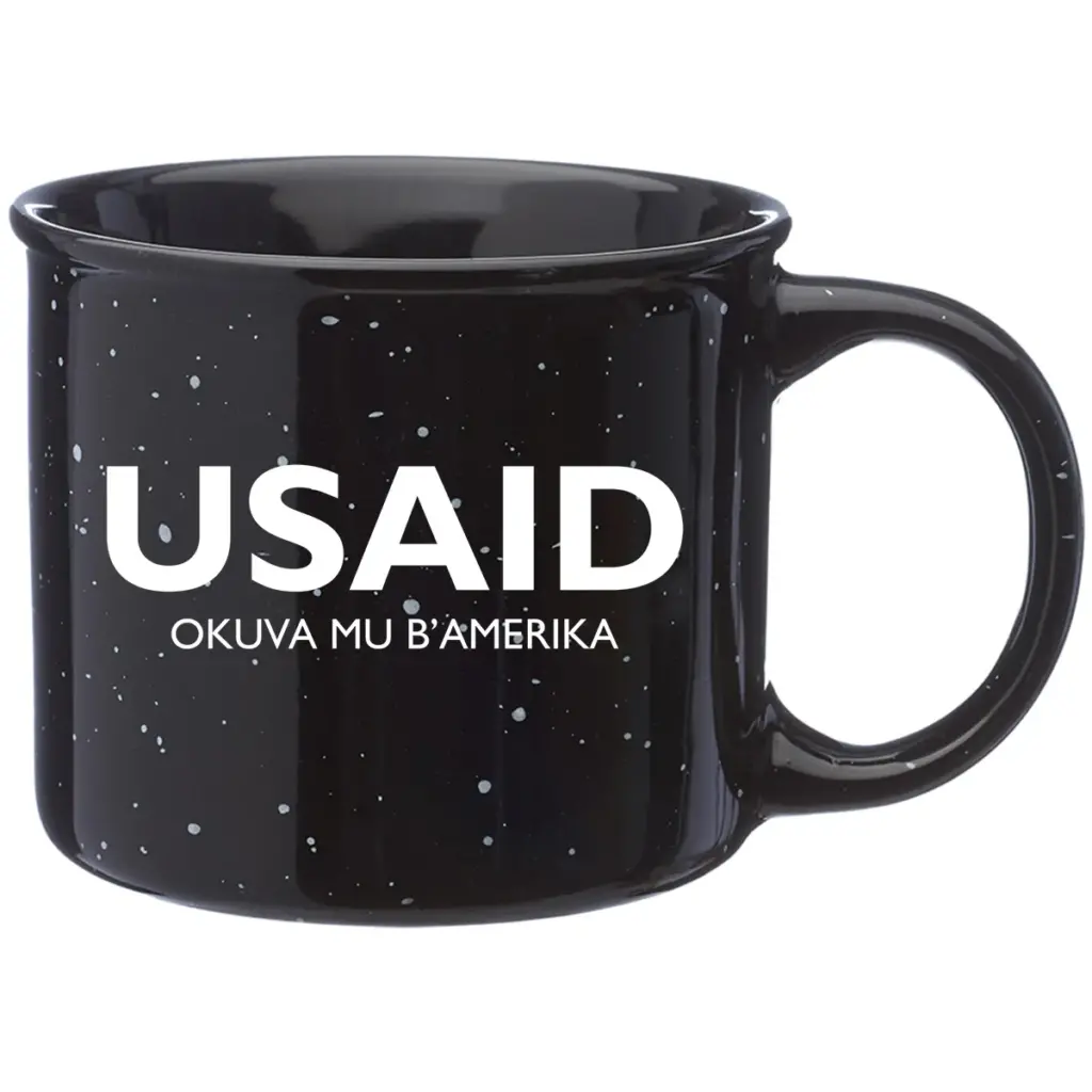 USAID Luganda - 13 Oz. Ceramic Campfire Coffee Mugs