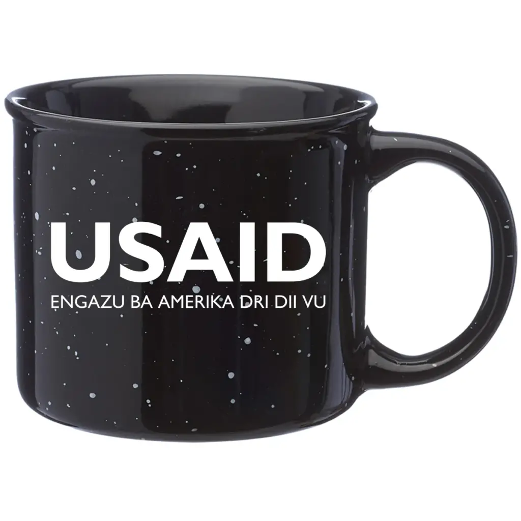 USAID Lugbara - 13 Oz. Ceramic Campfire Coffee Mugs