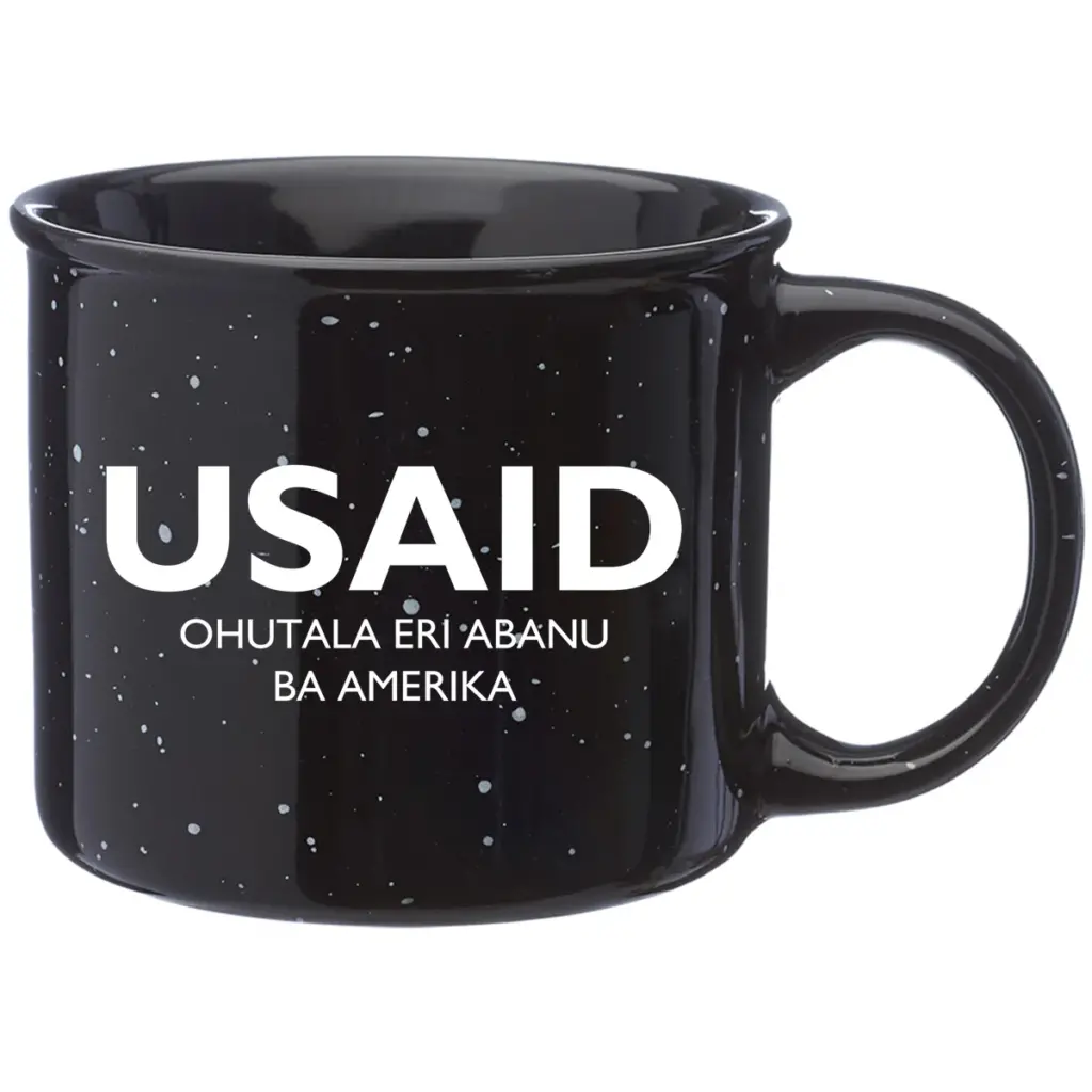 USAID Lusamiya - 13 Oz. Ceramic Campfire Coffee Mugs