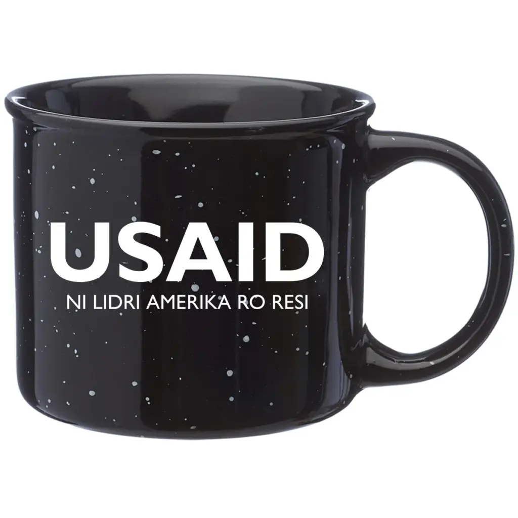 USAID Moru - 13 Oz. Ceramic Campfire Coffee Mugs