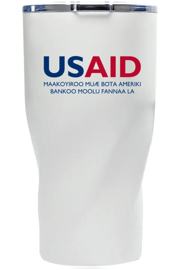 USAID Mandinka - Wavey Mavey 20 Oz. Travel Tumblers