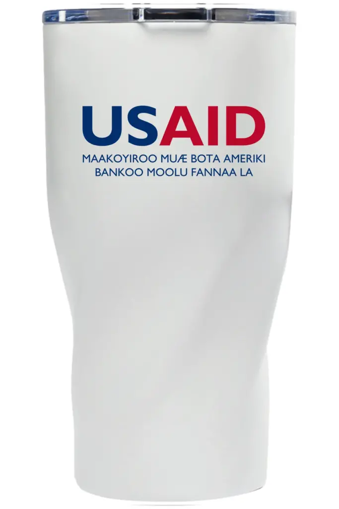 USAID Mandinka - Wavey Mavey 20 Oz. Travel Tumblers