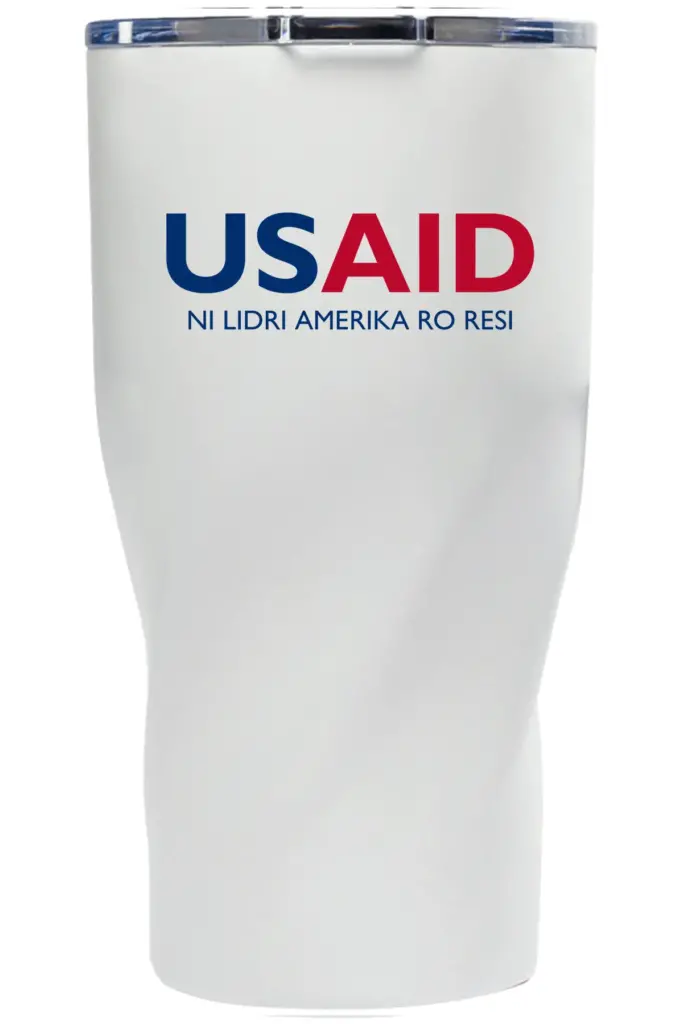 USAID Moru - Wavey Mavey 20 Oz. Travel Tumblers