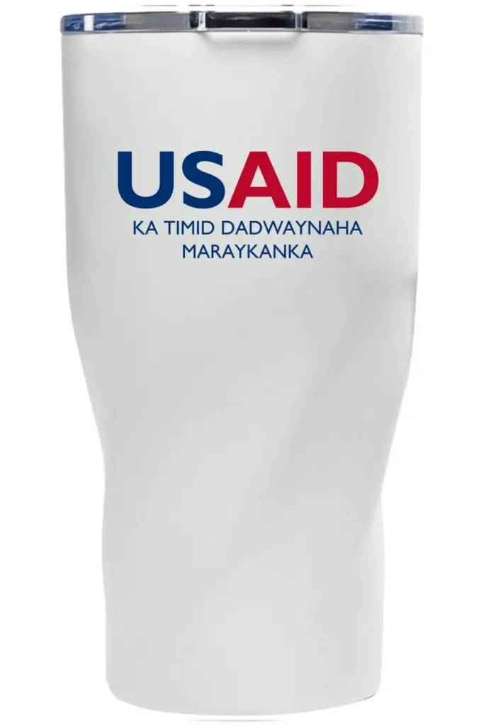 USAID Somali - Wavey Mavey 20 Oz. Travel Tumblers