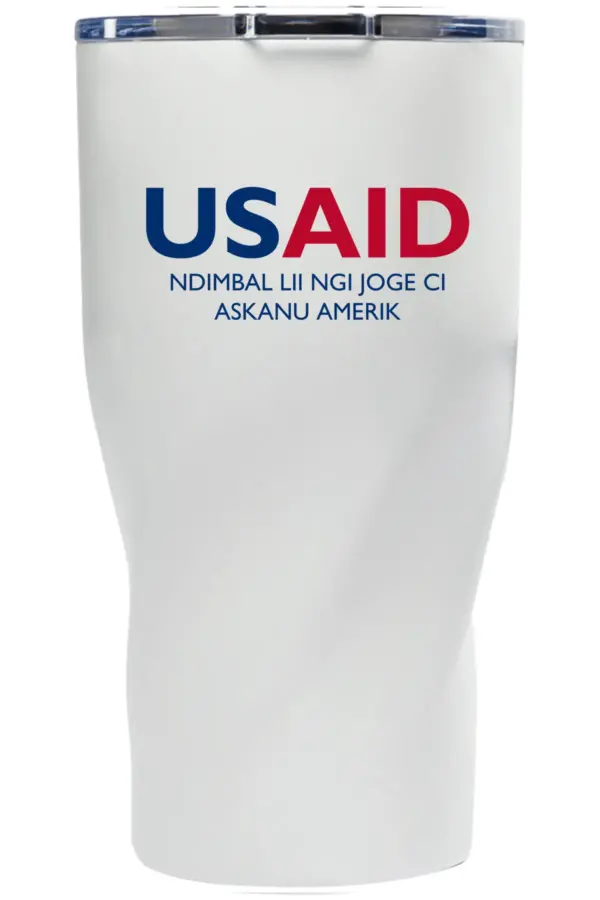 USAID Wolof - Wavey Mavey 20 Oz. Travel Tumblers