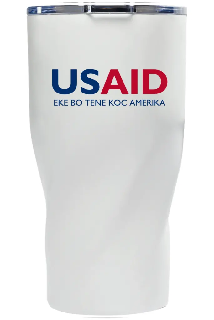 USAID Dinka - Wavey Mavey 20 Oz. Travel Tumblers