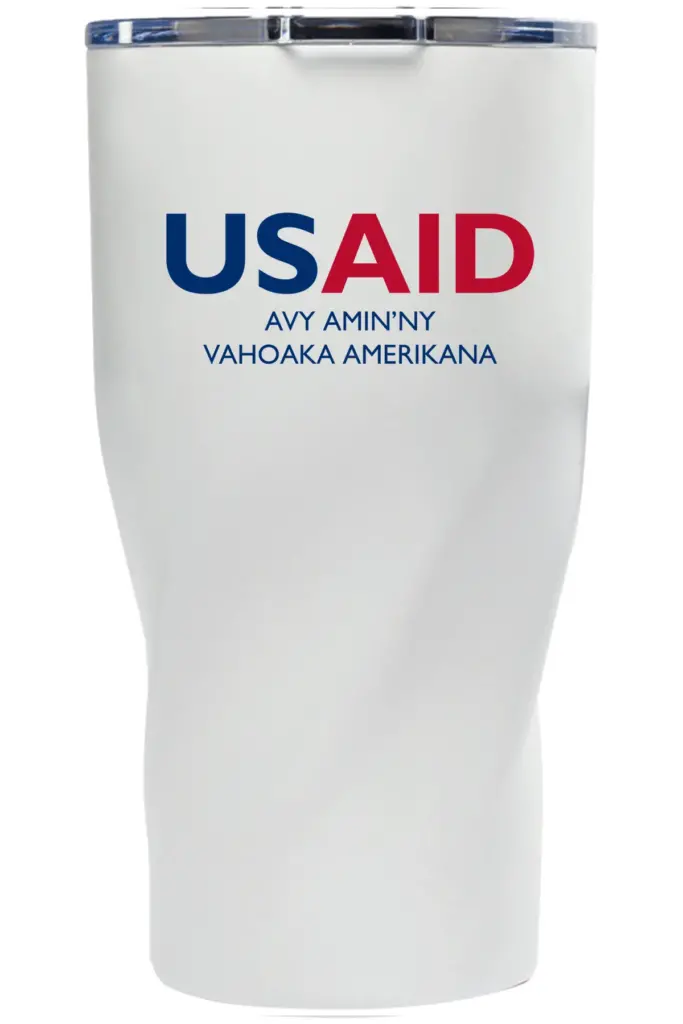 USAID Malagasy - Wavey Mavey 20 Oz. Travel Tumblers
