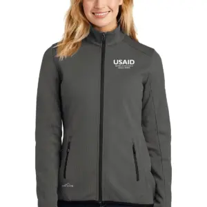 USAID Wolof Eddie Bauer Ladies Dash Full-Zip Fleece Jacket