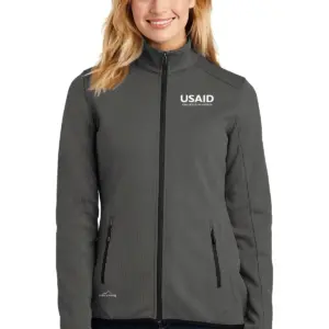 USAID Langi Eddie Bauer Ladies Dash Full-Zip Fleece Jacket