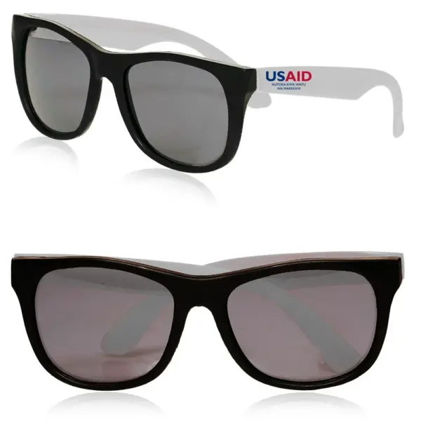 USAID Swahili - Two Tone Plastic Sunglasses