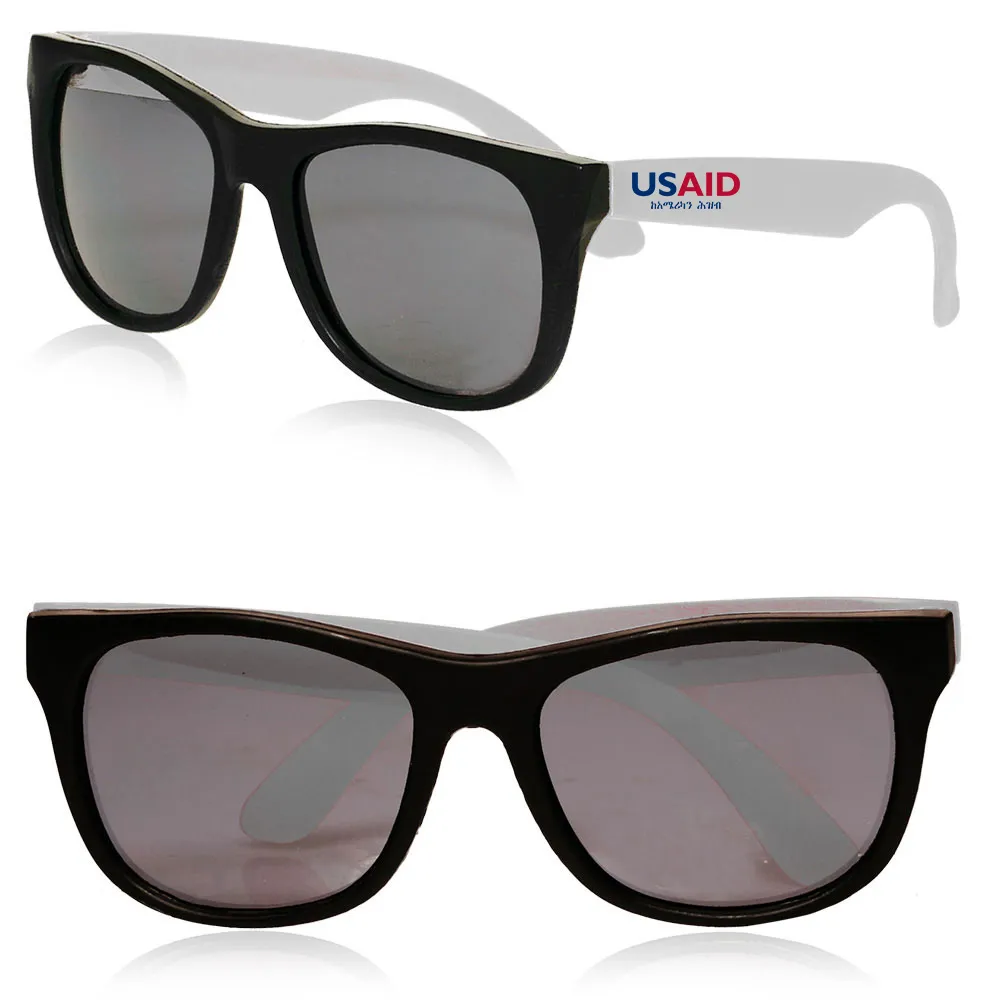 USAID Amharic - Two Tone Plastic Sunglasses