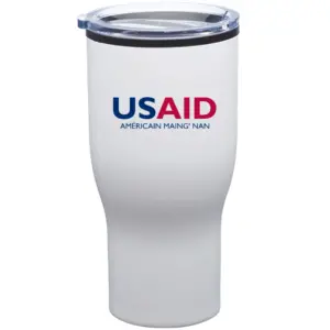 USAID Senufo - 28 Oz. Challenger Stainless Steel Travel Mugs Tumbler