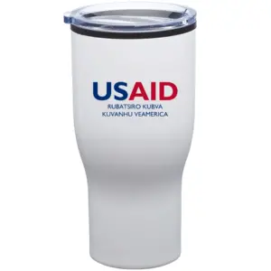 USAID Chishona - 28 Oz. Challenger Stainless Steel Travel Mugs Tumbler