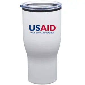 USAID Dhopadhola - 28 Oz. Challenger Stainless Steel Travel Mugs Tumbler