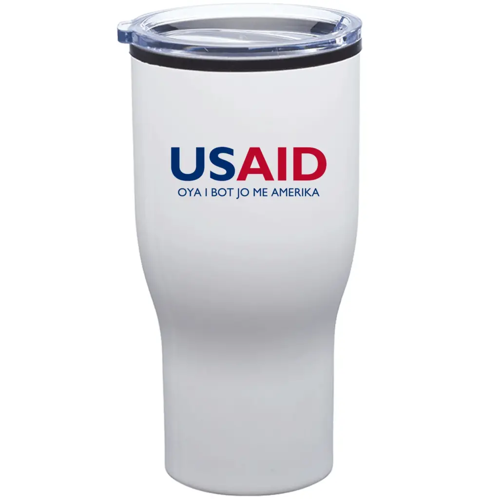 USAID Langi - 28 Oz. Challenger Stainless Steel Travel Mugs Tumbler
