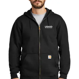 USAID Dinka - Carhartt Midweight Hooded Zip-Front Sweatshirt
