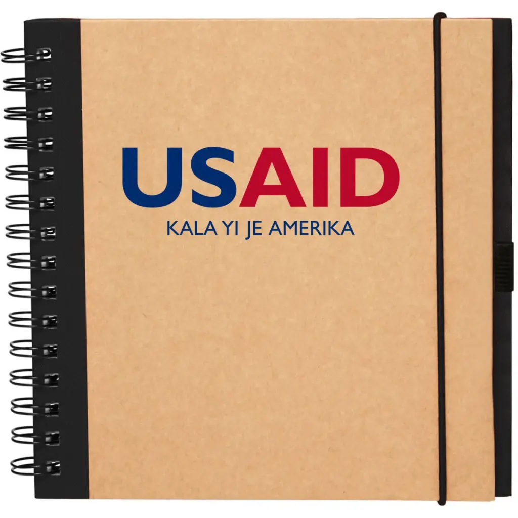 USAID Shilluk - Recycled Square Notebook