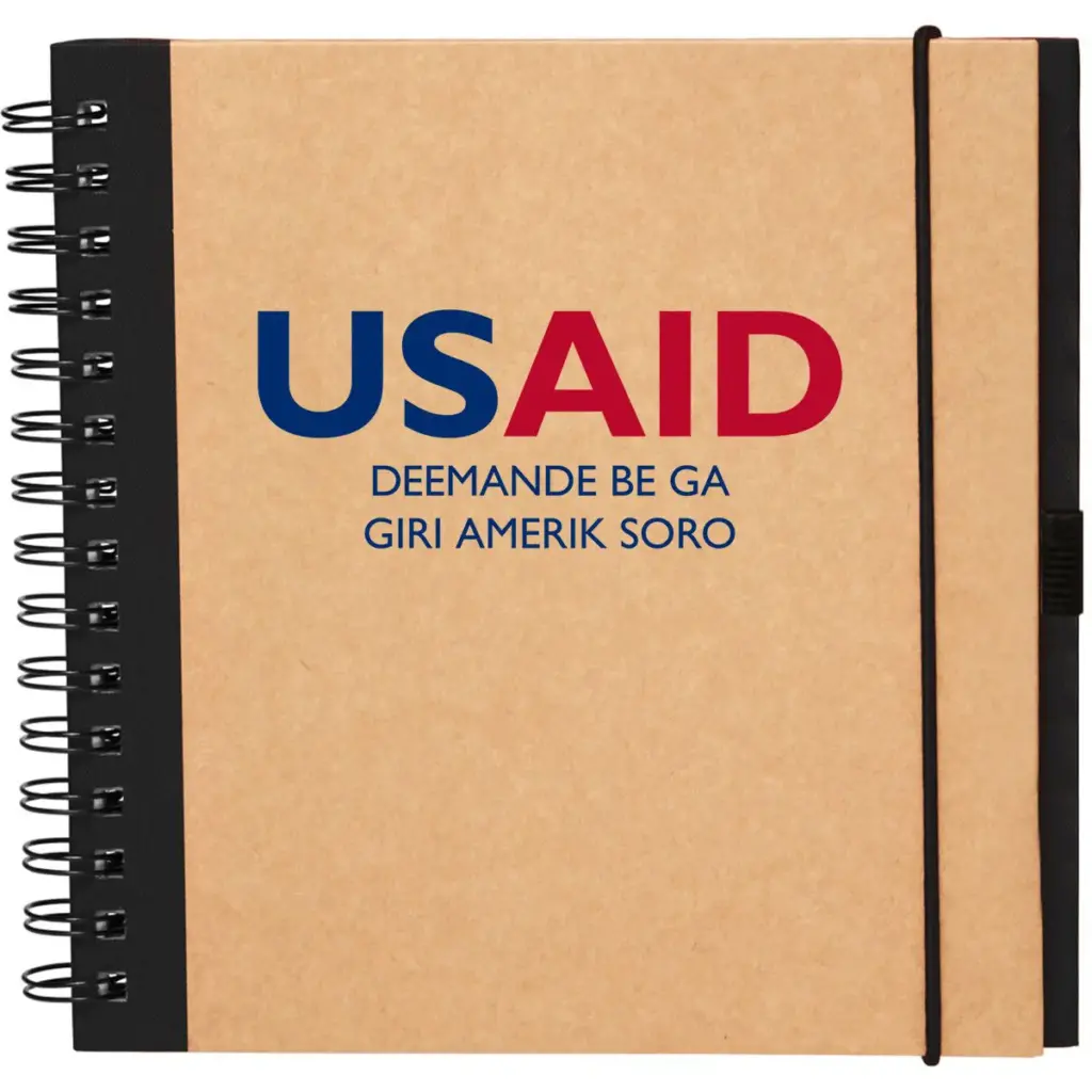 USAID Soninke - Recycled Square Notebook