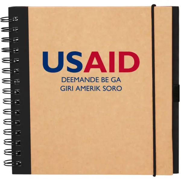 USAID Soninke - Recycled Square Notebook