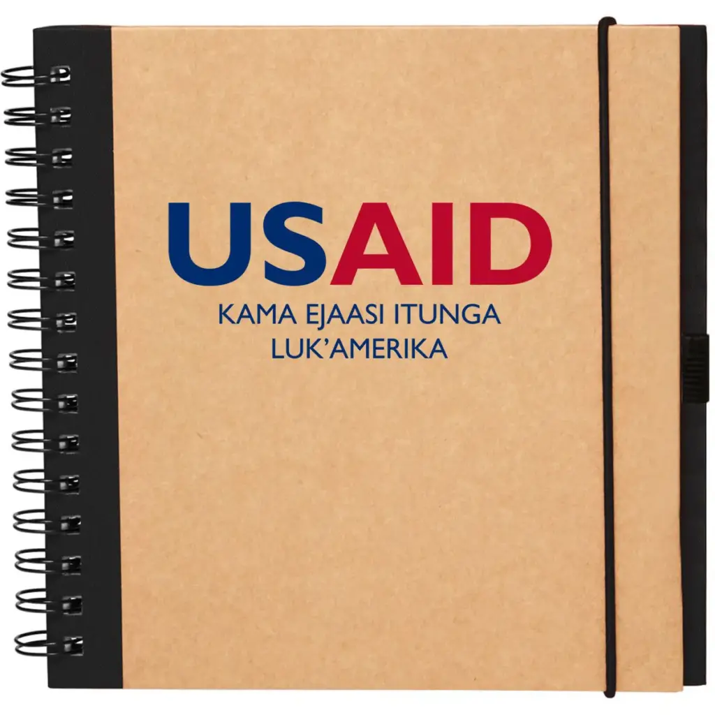 USAID Ateso - Recycled Square Notebook