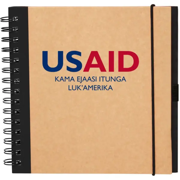 USAID Ateso - Recycled Square Notebook